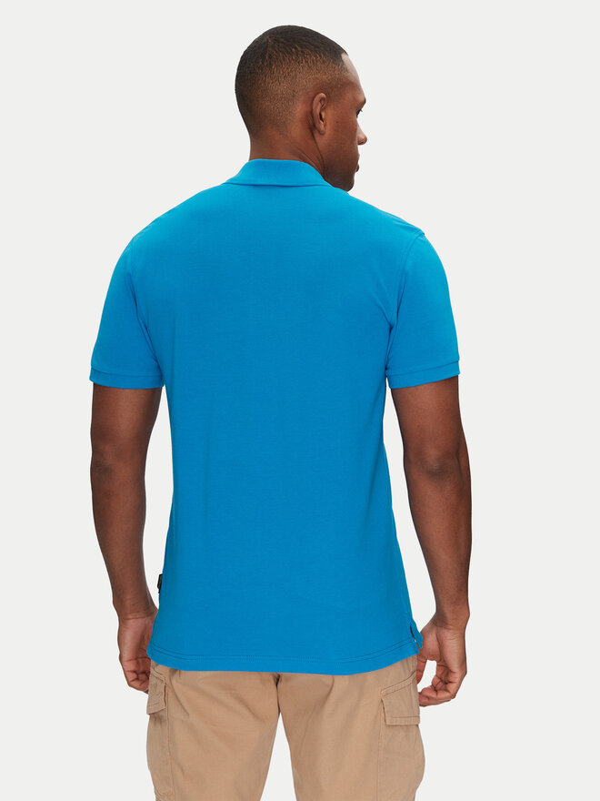 Napapijri Napapijri Polo E-Clanis NP0A4ID3B2W1 Plava Regular Fit