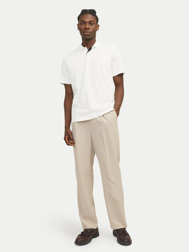Jack&Jones Jack&Jones Polo marškinėliai Crodney 12251180 Balta Regular Fit