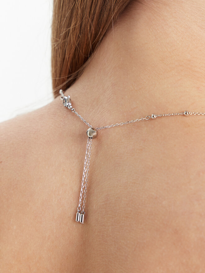 Swarovski Намисто Swarovski Una 5733116 Срібний