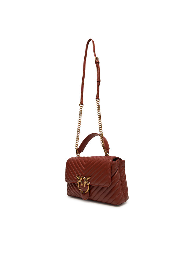 PINKO Torbica PINKO Love Lady Puff Classic Cl PE 25 PLTT 100043 A0GK Smeđa