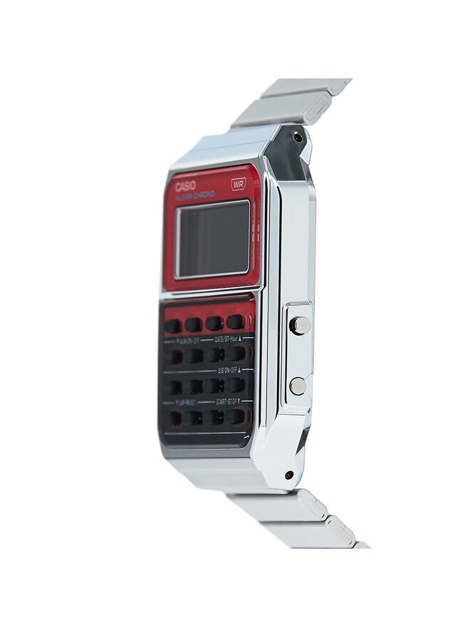 Casio Zegarek Casio Vintage CA-500WE-4BEF Srebrny