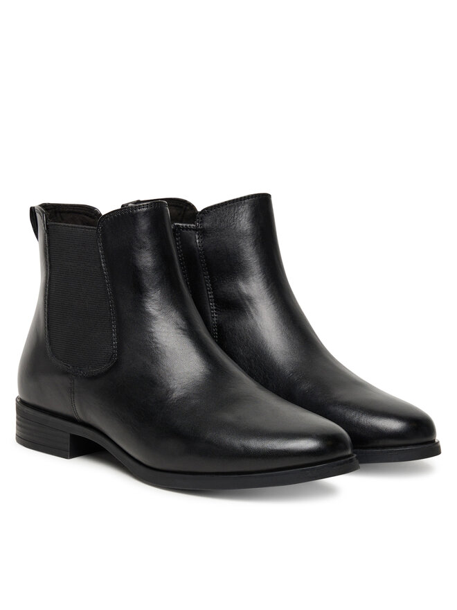 Tamaris Μποτάκια Tamaris 1-25377-45 Μαύρο