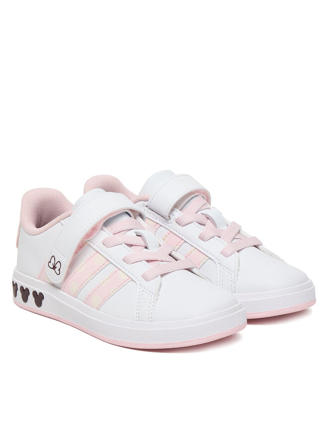adidas Снікерcи adidas Grand Court Minnie El K JR8134 Білий