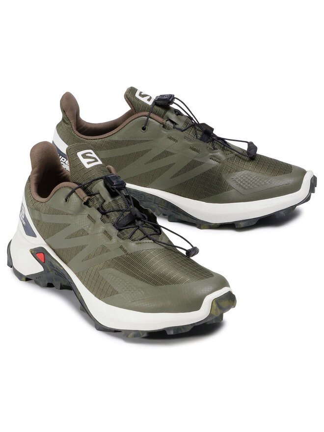 Salomon Pantofi pentru alergare Salomon Supercross Blast 411071 27 W0 Verde