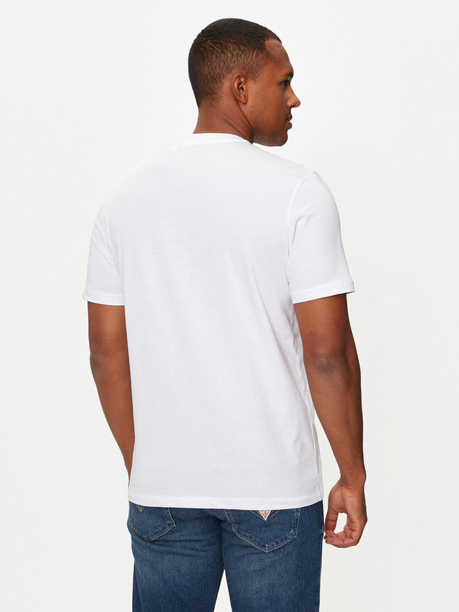 Guess Guess Camiseta U4BM03 KCAM1 Blanco Regular Fit