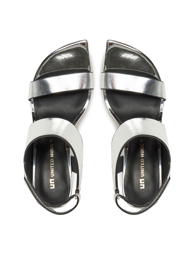 United Nude Sandały United Nude Zuma Sandal Hi 1092814116 Srebrny