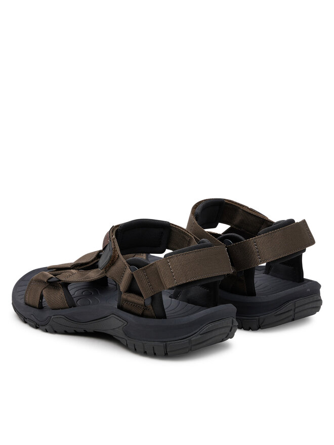 Jack Wolfskin Sandały Jack Wolfskin Lakewood Ride Sandal M 4019021 Brązowy