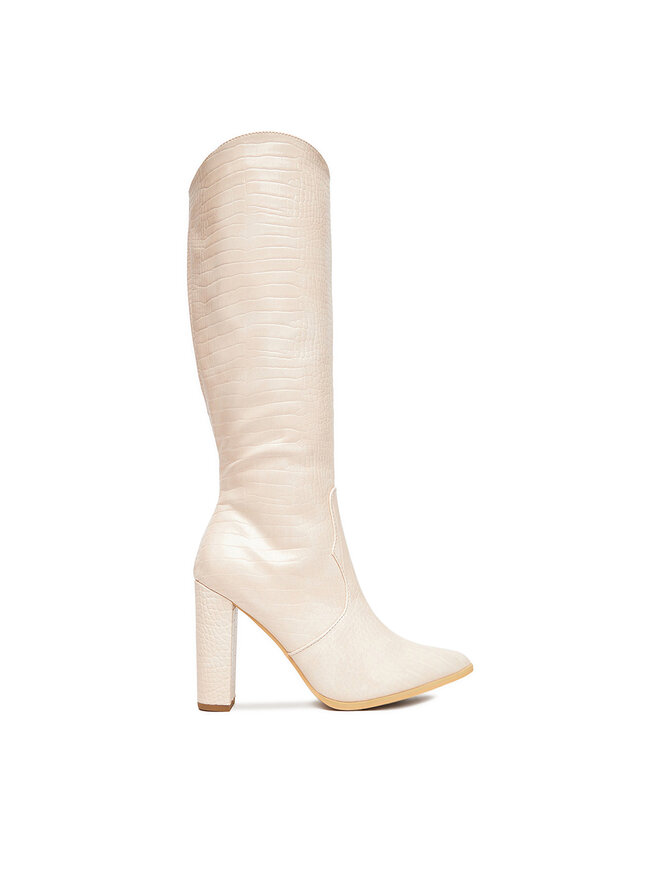 DeeZee Stiefel DeeZee ZALGT610-1 Écru