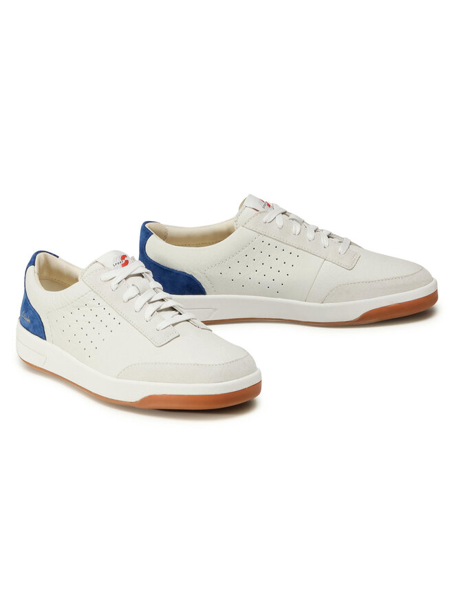 Clarks Снікерcи Clarks Hero Air Lace 261528857 Білий