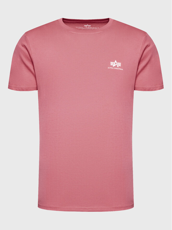 Alpha Industries Alpha Industries T-Shirt Backprint 128507 Rosa Regular Fit