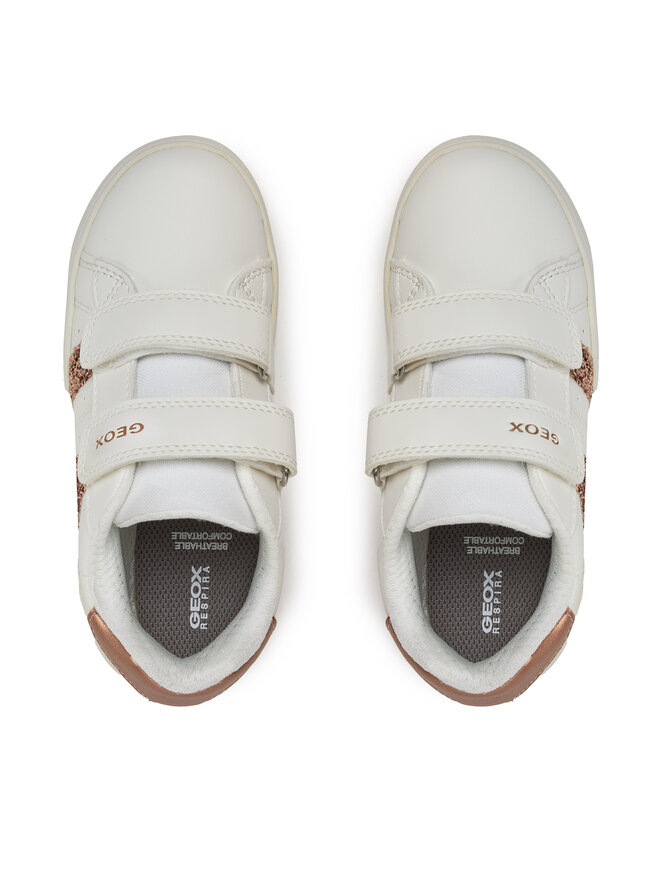 Geox Sportcipők Geox J Eclyper Girl J45LRA 000BC C1ZH8 S Fehér