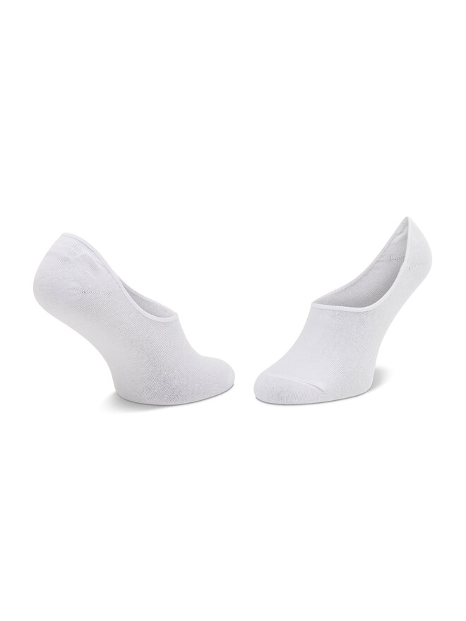 Jack&Jones Set di 5 paia di pedulini da uomo Jack&Jones Jacbasic 12124610 Bianco