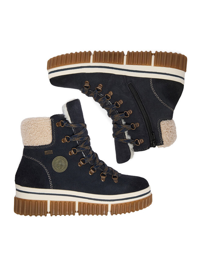 Rieker Schnürschuhe Rieker CEO-Y6347-14 Dunkelblau