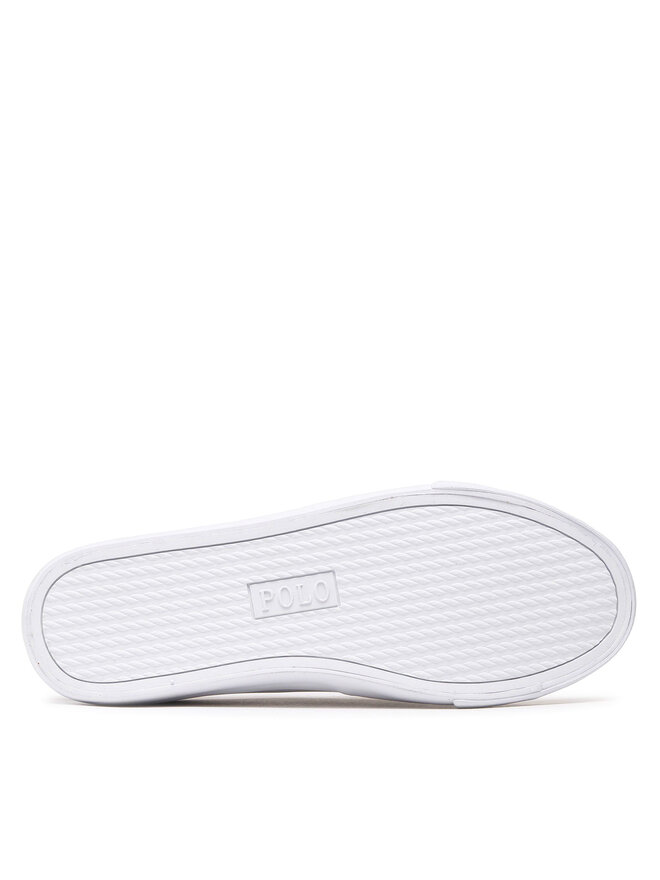 Polo Ralph Lauren Sneakers aus Stoff Polo Ralph Lauren Theron V RF104103 Weiß