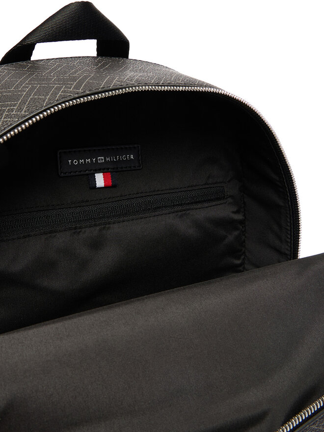 Tommy Hilfiger Rucksack Tommy Hilfiger Th Flag Monogram Backpack AM0AM14137 Schwarz