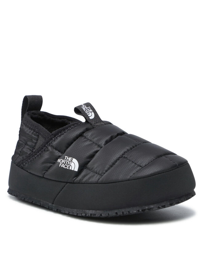 The North Face Hausschuhe The North Face Youth Traction Mule II NF0A39UXKY4 Schwarz