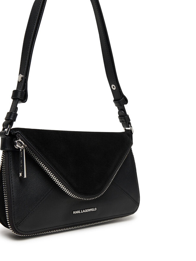 KARL LAGERFELD Ročna torba KARL LAGERFELD A3W30083 Črna