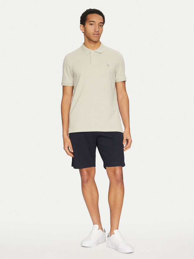 U.S. Polo Assn. U.S. Polo Assn. Pólóing MUP3312 Bézs Regular Fit