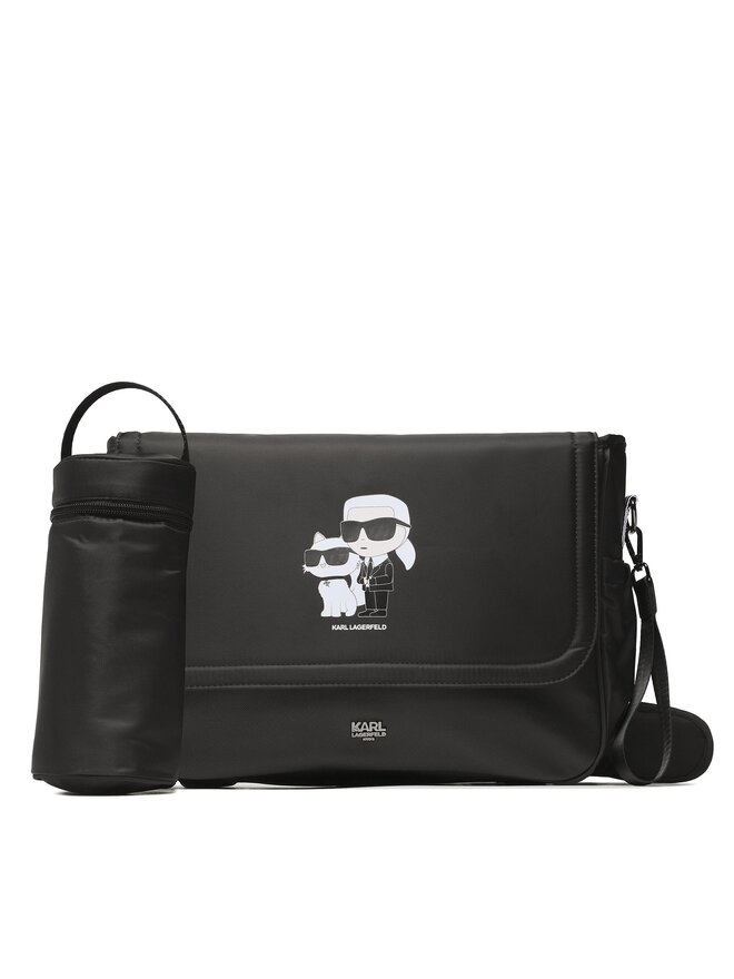 KARL LAGERFELD Borsa fasciatoio KARL LAGERFELD Z90045 Nero