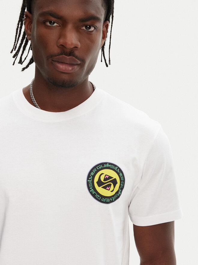 Quiksilver Quiksilver Футболка Circle Back Ss EQYZT08054 Білий Regular Fit