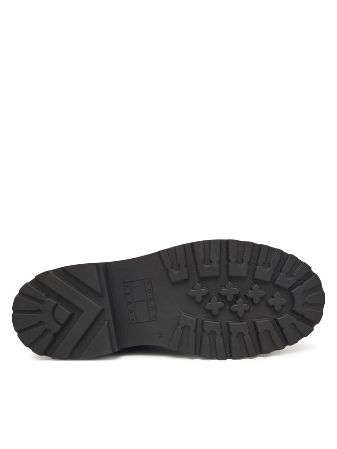 Tommy Jeans Klassische Stiefeletten Tommy Jeans Tjm Chelsea Leather Wl EM0EM01670 Braun