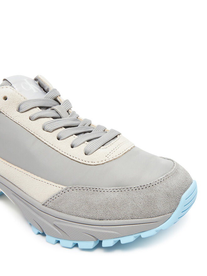 Calvin Klein Jeans Сникърси Calvin Klein Jeans Hike Runner Mg Nylon Mix YW0YW01852 Сив