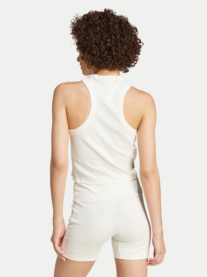 adidas adidas Felső Lounge IY6732 Fehér Slim Fit