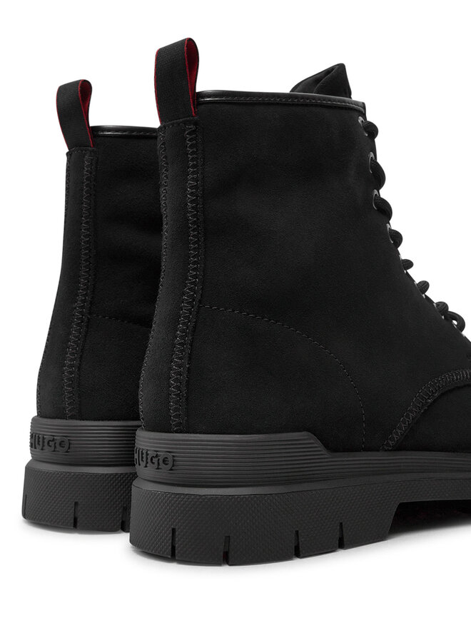 HUGO Botines planos Hugo Ryan 50522981 Negro