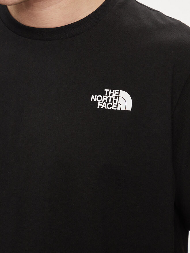 The North Face The North Face T-Shirt Redbox NF0A87NP Μαύρο Regular Fit