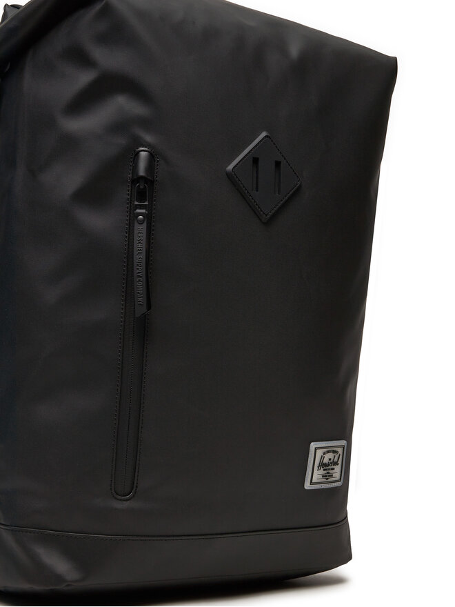 Herschel Рюкзак Herschel Roll Top Backpack 11194-00001 Чорний