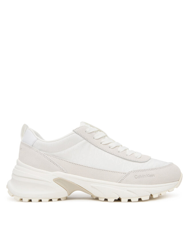 Calvin Klein Sneakersy Calvin Klein Hike Runner Casual Ny-Su Aop Wn YW0YW01995 Biały
