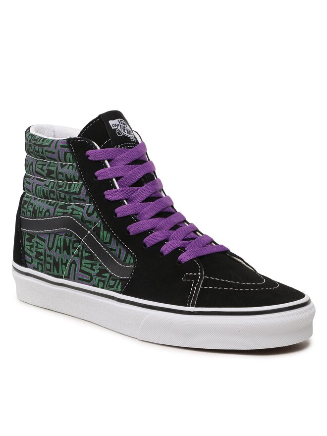Green and purple vans store