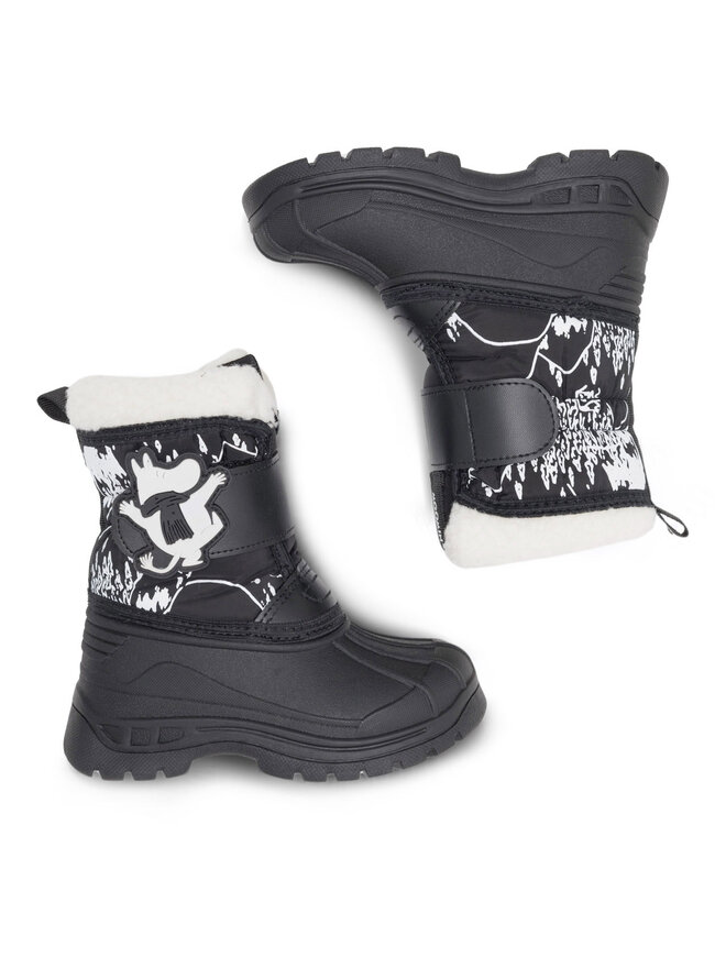 Moomin Botas de nieve Moomin CM-AW23-216MMN Negro