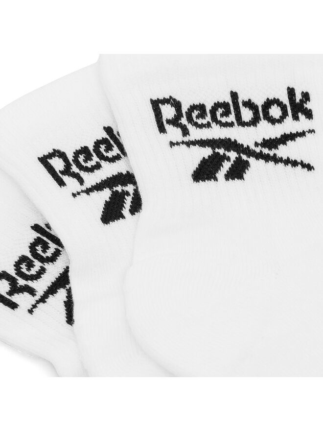 Reebok Sada 3 párů vysokých ponožek unisex Reebok R0427-SS24 (3-pack) Bílá