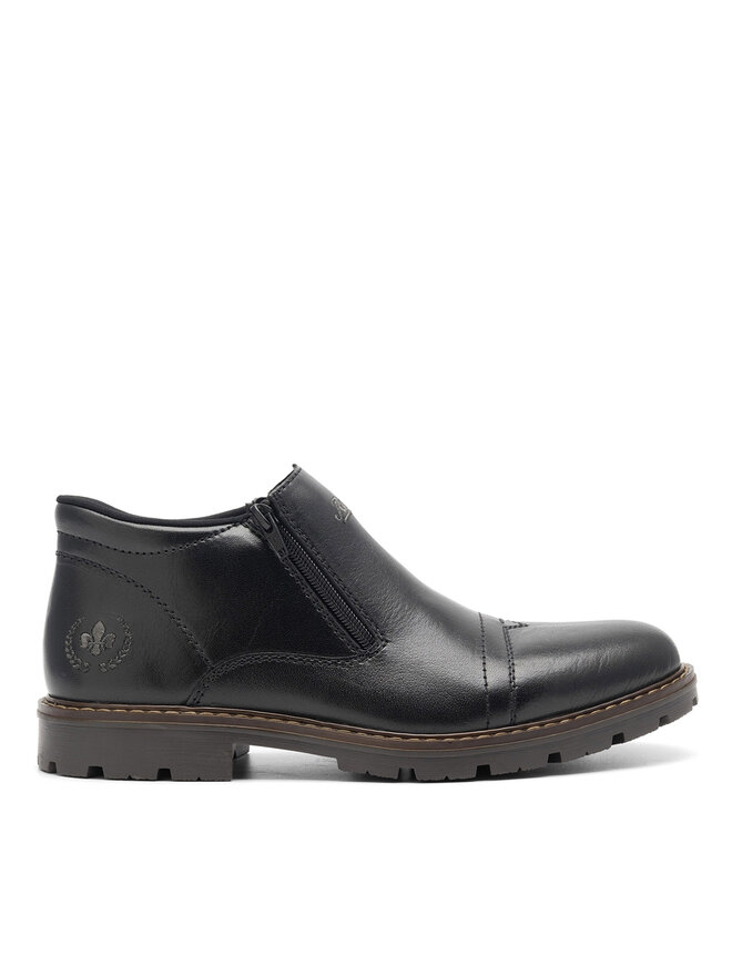 Rieker Schnürschuhe Rieker 12194-00 Schwarz