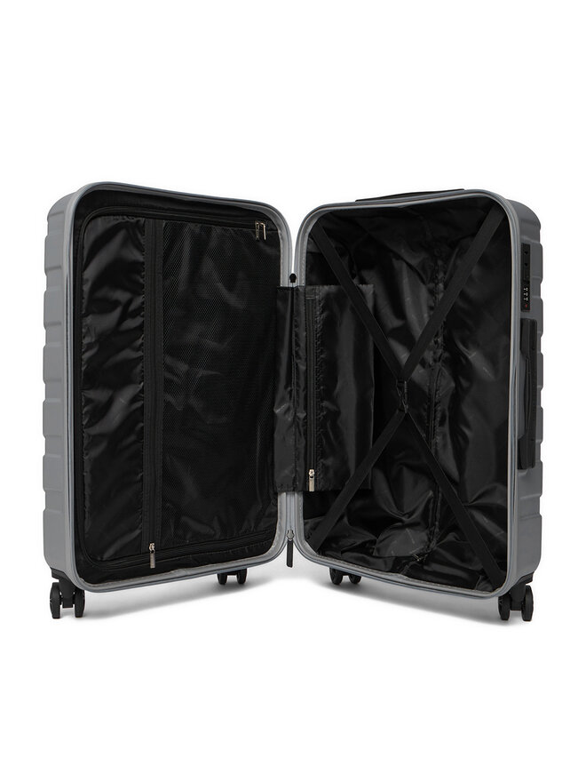 GINO ROSSI Mittlerer Koffer GINO ROSSI C-GIN-M-003-05-SILVER Silberfarben
