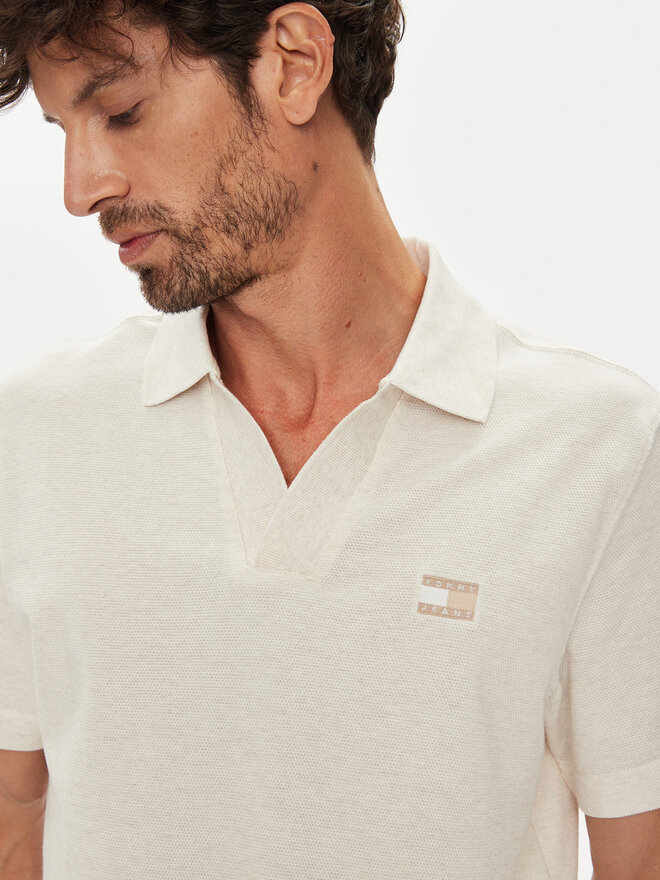 Tommy Jeans Tommy Jeans Poloshirt Skipper DM0DM21657 Beige Regular Fit