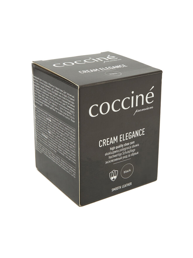 Coccine Krem do obuwia Coccine Cream Elegance 55/26/50/02A/V6 Czarny