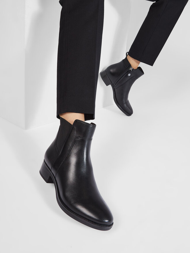 Geox Bokacsizma Geox D Felicity G D94G1G 00043 C9999 Fekete