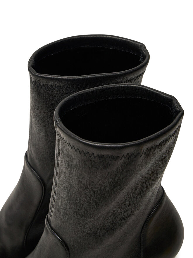 Stuart Weitzman Боти Stuart Weitzman Stuart 85 Str Bootie SB657 Черен