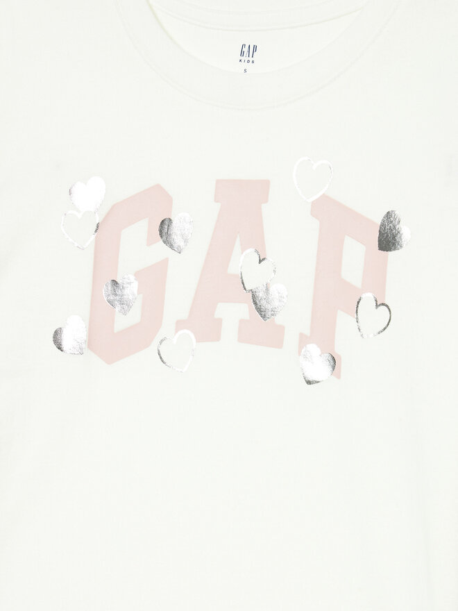 Gap Gap T-Shirt 628713-01 Λευκό Relaxed Fit