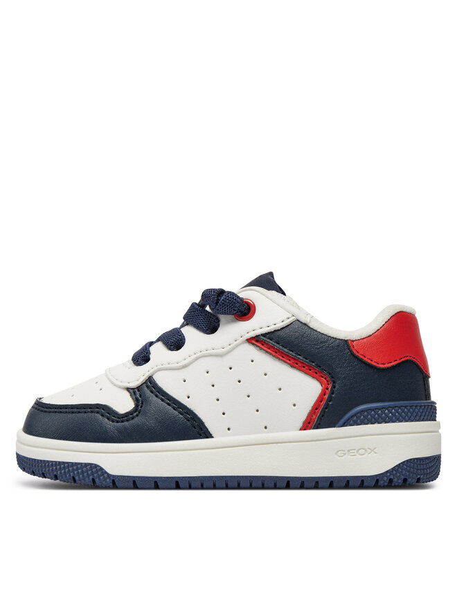 Geox Sneakersy Geox J Washiba Boy J45LQB 05411 C0899 M Bílá