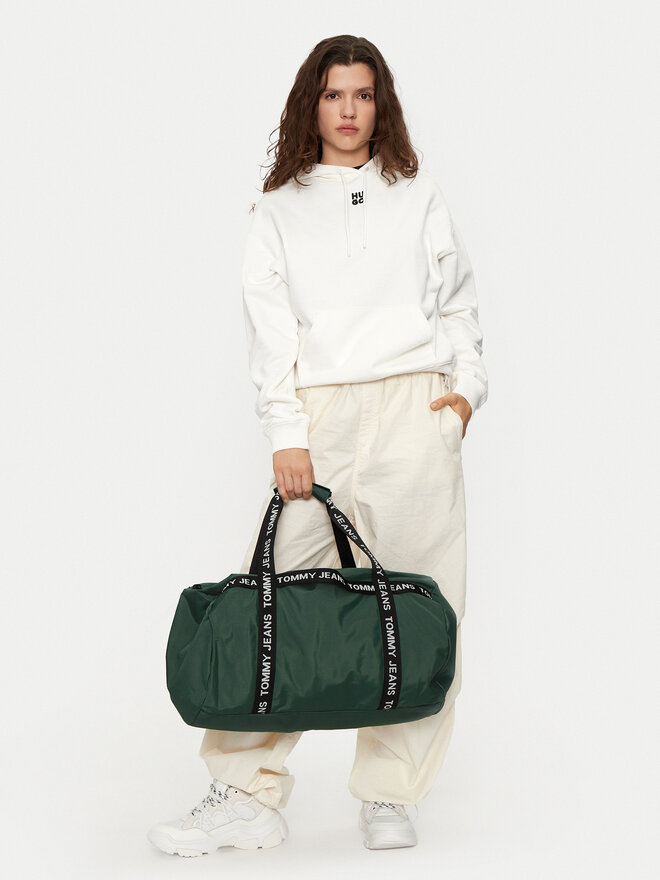 Tommy Jeans Torba za vikend Tommy Jeans Tjm Essential Duffle AM0AM11171 Zelena