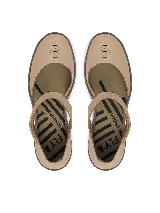 Fly London Halbschuhe Fly London Bisofly P501305 Beige