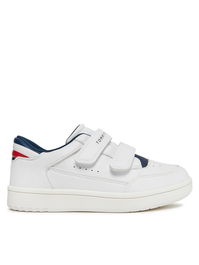 Tommy Hilfiger Sneakers Tommy Hilfiger Stripes Low Cut Velcro Sneaker T1X9-33339-1355 S Weiß