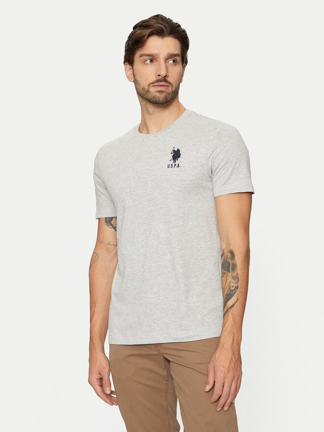 U.S. Polo Assn. U.S. Polo Assn. Marškinėliai MUP3311 Pilka Slim Fit