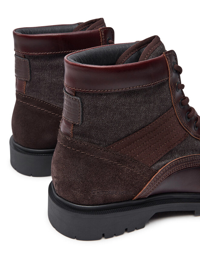 G-Star Raw Botines planos G-Star Raw Tyler Boot Mid M D25777 Guinda/burdeos