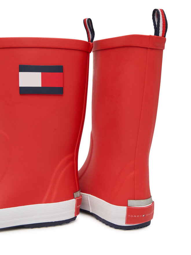 Tommy Hilfiger Gummistiefel Tommy Hilfiger Flag Rain Boot T3XC-33923-0047 S Rot