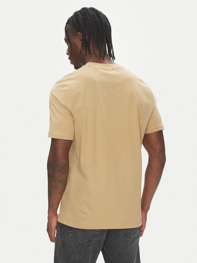 HUGO HUGO Camiseta Deterni 50544496 Beis Regular Fit