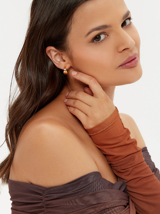 Guess Сережки Guess JSBE04 410JW Золотий
